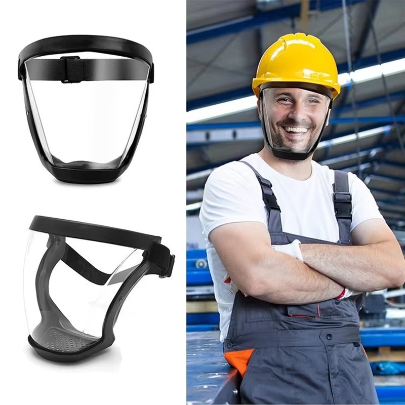 Transparent Full Faceshield Re - Anti Pollution Mask recension och pris