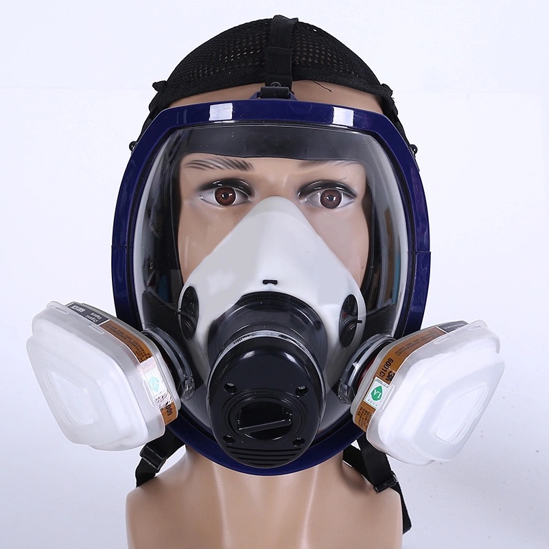 27in1 Full Face Gas Mask Chemi - Dust Mask Construction recension och pris
