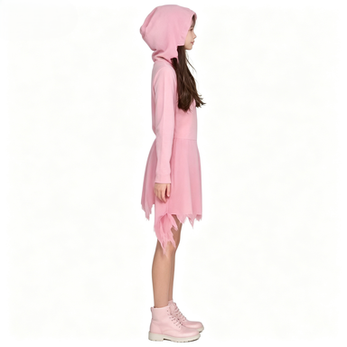 Girls Sparkle Pink Ghost Face  - Kids Face Mask recension och pris