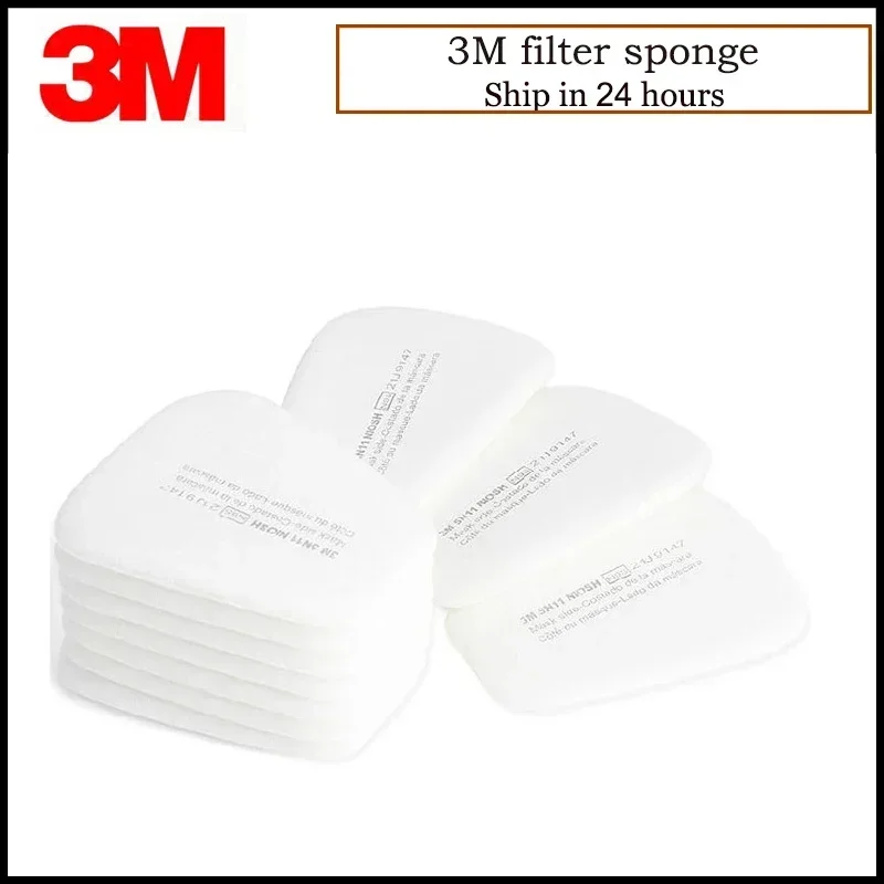 10pcs/Box 3M 5N11 Cotton Filte - Dust Mask Construction recension och pris