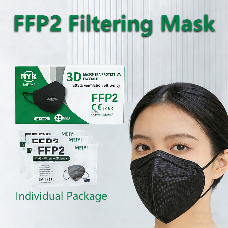 25/50PCS FFP2 CE Masks Safety  - Anti Pollution Mask recension och pris