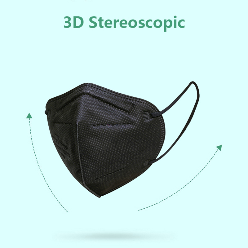 25/50PCS FFP2 CE Masks Safety  - Anti Pollution Mask recension och pris