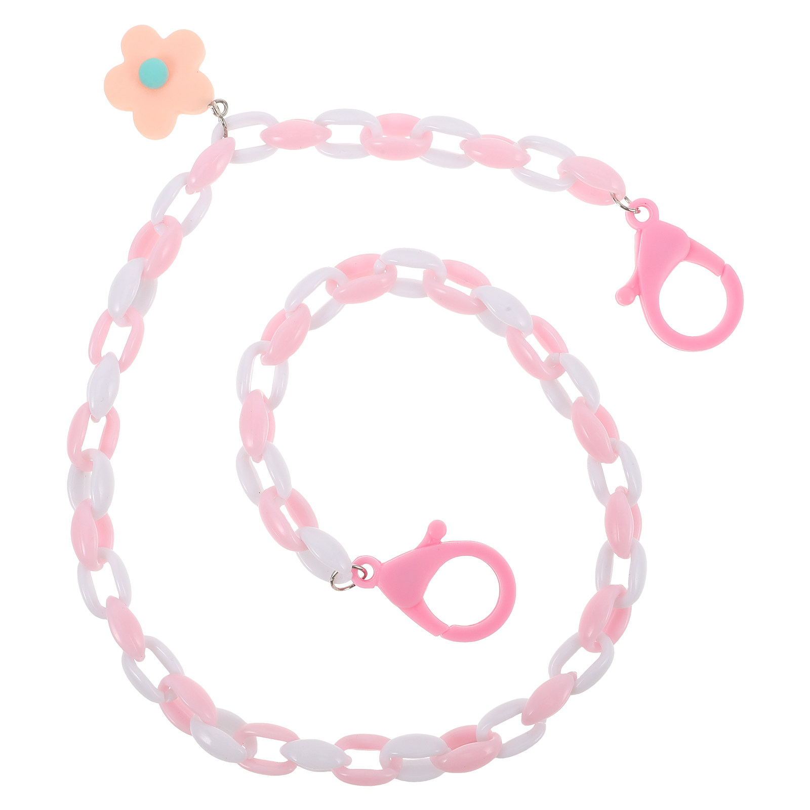 Colorful Floral Kids Mask Chai - Mask Chain Holder recension och pris