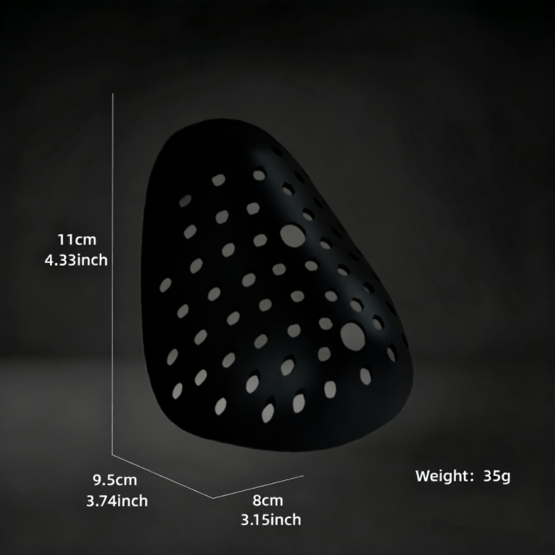 3D Half Face Bracket Silicone  - Silicone Mask Bracket recension och pris