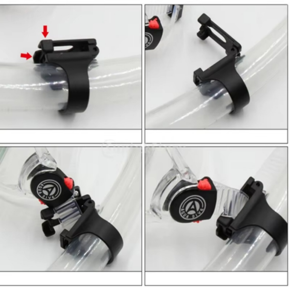 Plastic Clip Snorkel Mask Keep - Silicone Mask Bracket recension och pris