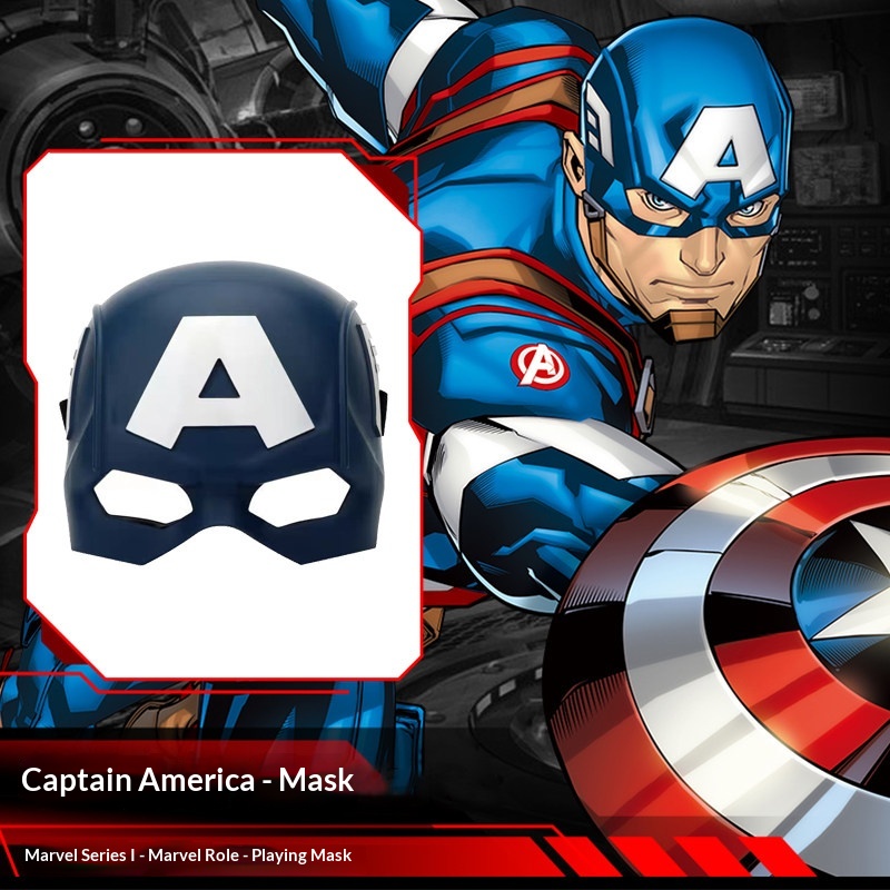 ZD Marvel Captain America Mask - Kids Face Mask recension och pris
